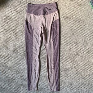 Nike Women's Leggings in Purple and Pink